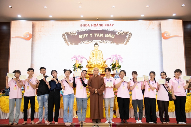 Lễ Quy y Tam Bảo – Lần 2/2025