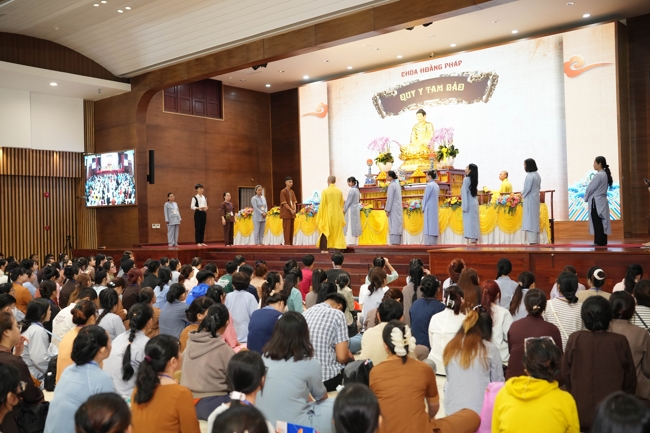 Lễ Quy y Tam Bảo – Lần 2/2025