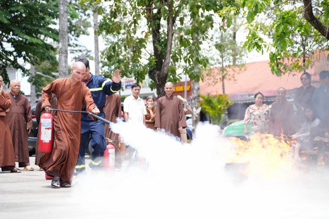 Fire prevention and fighting training