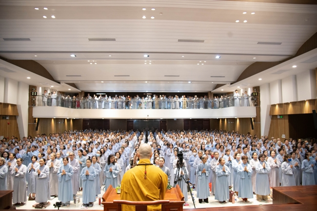 Khoá tu niệm Phật một ngày