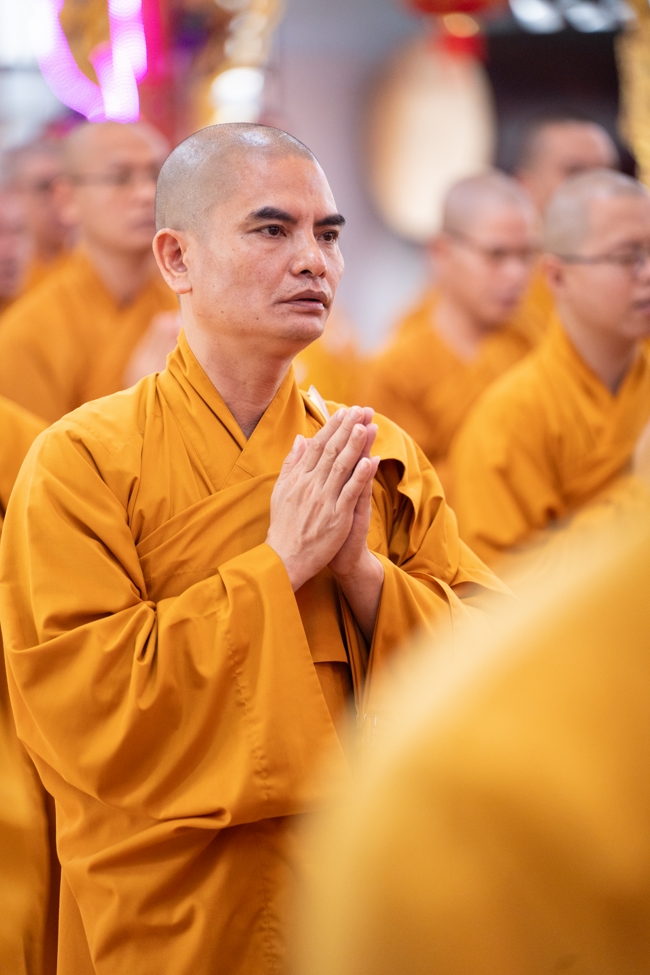 Holding Pravaranà Ceremony of the Director Board (DB) of Hoc Mon Commune's Vietnam Buddhist Sangha (VBS)