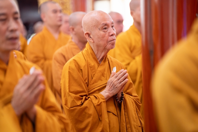 Holding Pravaranà Ceremony of the Director Board (DB) of Hoc Mon Commune's Vietnam Buddhist Sangha (VBS)