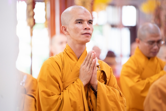 Holding Pravaranà Ceremony of the Director Board (DB) of Hoc Mon Commune's Vietnam Buddhist Sangha (VBS)