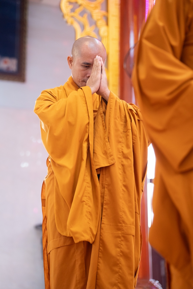 Holding Pravaranà Ceremony of the Director Board (DB) of Hoc Mon Commune's Vietnam Buddhist Sangha (VBS)