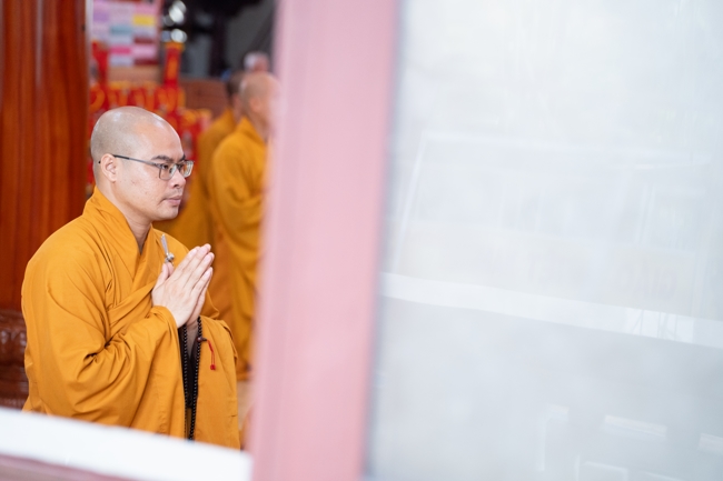 Holding Pravaranà Ceremony of the Director Board (DB) of Hoc Mon Commune's Vietnam Buddhist Sangha (VBS)