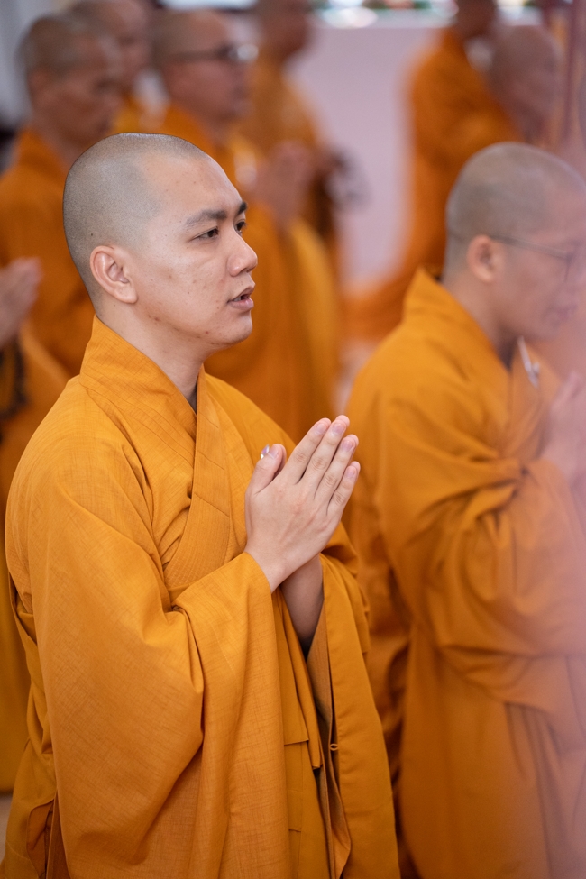 Holding Pravaranà Ceremony of the Director Board (DB) of Hoc Mon Commune's Vietnam Buddhist Sangha (VBS)