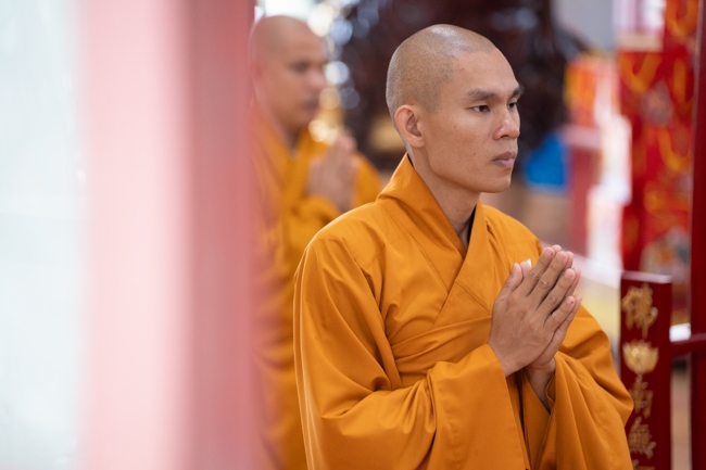 Holding Pravaranà Ceremony of the Director Board (DB) of Hoc Mon Commune's Vietnam Buddhist Sangha (VBS)