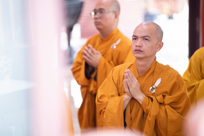 Holding Pravaranà Ceremony of the Director Board (DB) of Hoc Mon Commune's Vietnam Buddhist Sangha (VBS)