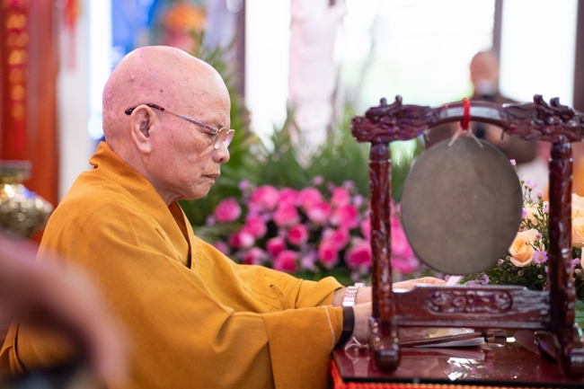 Holding Pravaranà Ceremony of the Director Board (DB) of Hoc Mon Commune's Vietnam Buddhist Sangha (VBS)