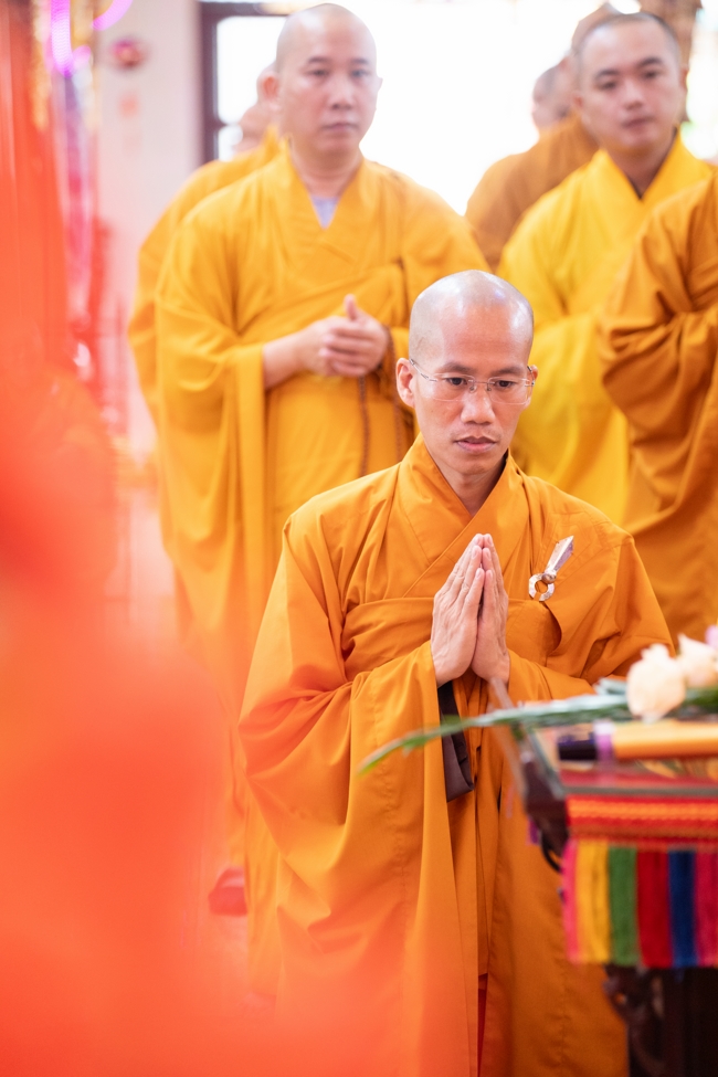 Holding Pravaranà Ceremony of the Director Board (DB) of Hoc Mon Commune's Vietnam Buddhist Sangha (VBS)