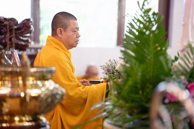 Holding Pravaranà Ceremony of the Director Board (DB) of Hoc Mon Commune's Vietnam Buddhist Sangha (VBS)