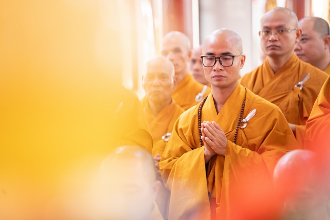 Holding Pravaranà Ceremony of the Director Board (DB) of Hoc Mon Commune's Vietnam Buddhist Sangha (VBS)