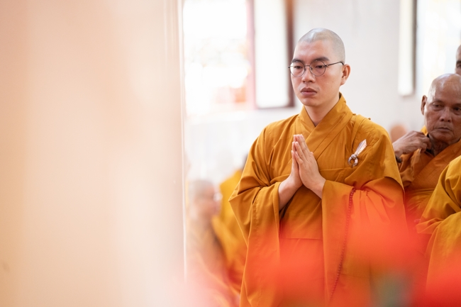 Holding Pravaranà Ceremony of the Director Board (DB) of Hoc Mon Commune's Vietnam Buddhist Sangha (VBS)