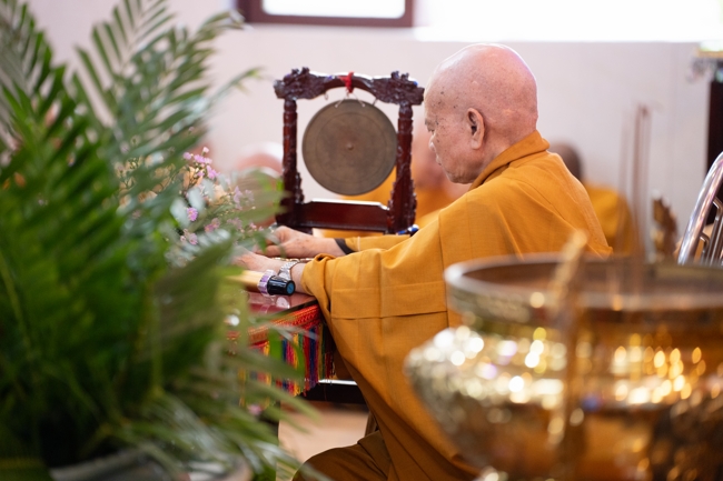 Holding Pravaranà Ceremony of the Director Board (DB) of Hoc Mon Commune's Vietnam Buddhist Sangha (VBS)