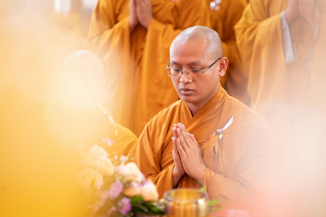 Holding Pravaranà Ceremony of the Director Board (DB) of Hoc Mon Commune's Vietnam Buddhist Sangha (VBS)