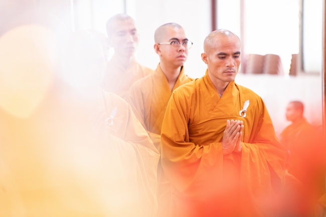 Holding Pravaranà Ceremony of the Director Board (DB) of Hoc Mon Commune's Vietnam Buddhist Sangha (VBS)