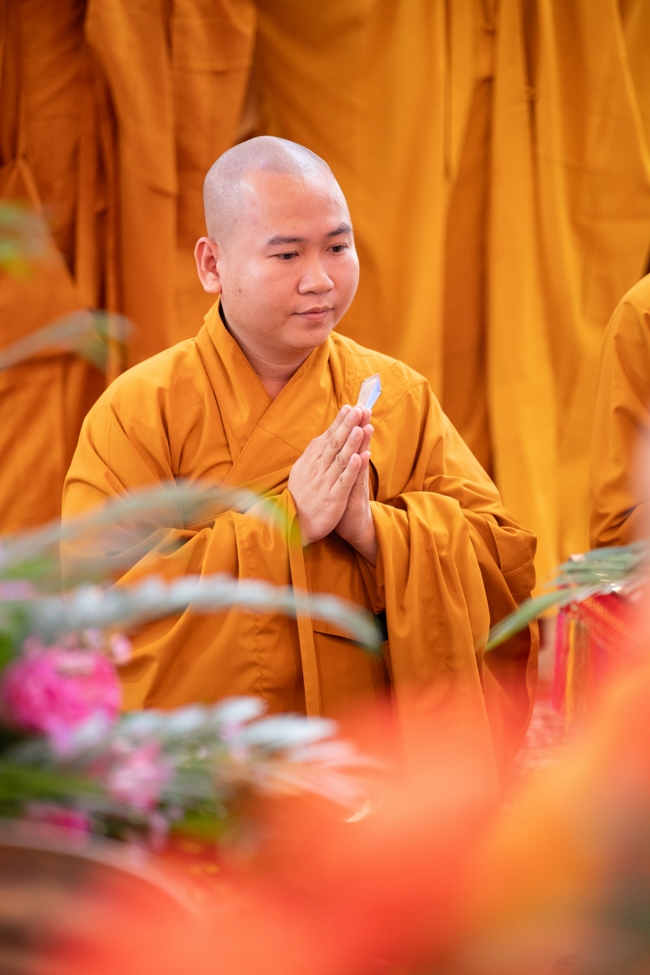 Holding Pravaranà Ceremony of the Director Board (DB) of Hoc Mon Commune's Vietnam Buddhist Sangha (VBS)