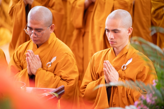 Holding Pravaranà Ceremony of the Director Board (DB) of Hoc Mon Commune's Vietnam Buddhist Sangha (VBS)