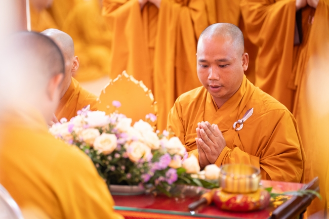 Holding Pravaranà Ceremony of the Director Board (DB) of Hoc Mon Commune's Vietnam Buddhist Sangha (VBS)