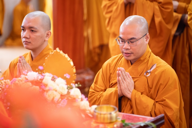 Holding Pravaranà Ceremony of the Director Board (DB) of Hoc Mon Commune's Vietnam Buddhist Sangha (VBS)