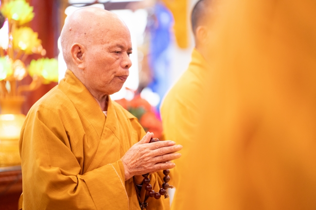 Holding Pravaranà Ceremony of the Director Board (DB) of Hoc Mon Commune's Vietnam Buddhist Sangha (VBS)