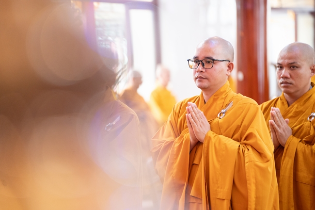 Holding Pravaranà Ceremony of the Director Board (DB) of Hoc Mon Commune's Vietnam Buddhist Sangha (VBS)