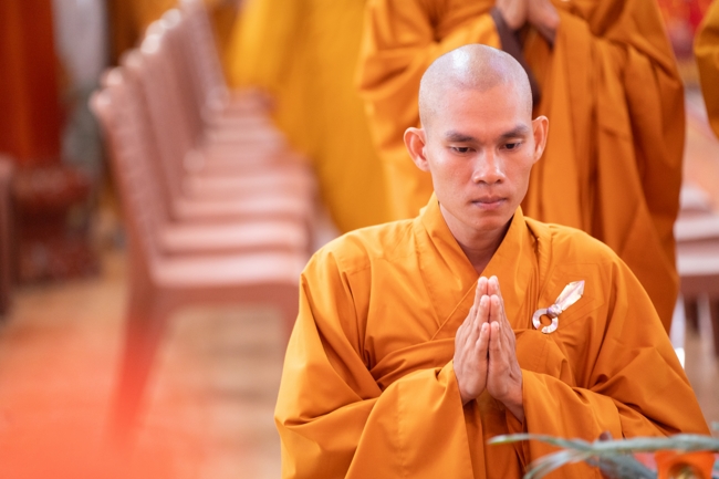 Holding Pravaranà Ceremony of the Director Board (DB) of Hoc Mon Commune's Vietnam Buddhist Sangha (VBS)