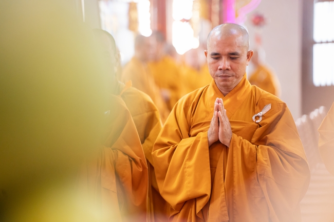 Holding Pravaranà Ceremony of the Director Board (DB) of Hoc Mon Commune's Vietnam Buddhist Sangha (VBS)