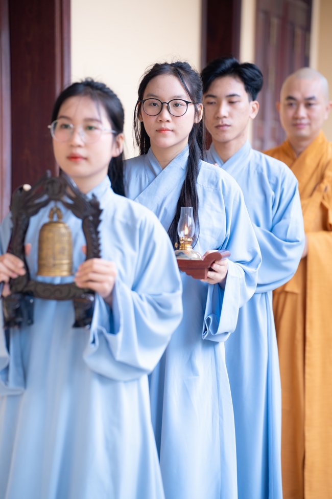 Khoá tu “Sinh viên hướng về Phật pháp”