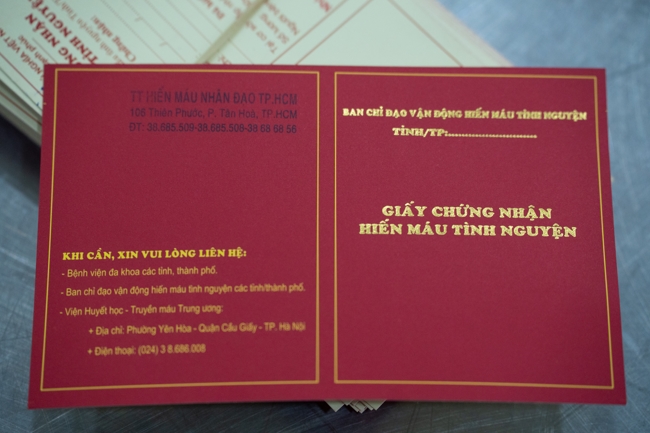 Humanitarian Blood Donation