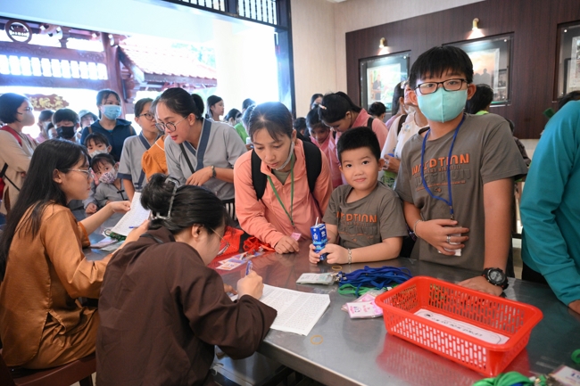 Khoá tu thiếu nhi “Em về bên Phật” Lần thứ 66