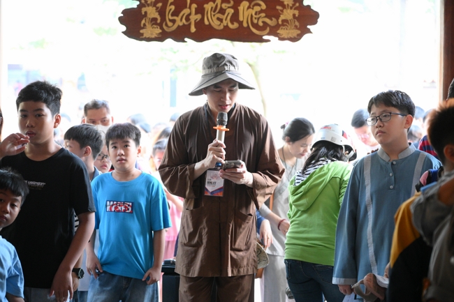 Khoá tu thiếu nhi “Em về bên Phật” Lần thứ 66