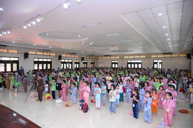 Khoá tu thiếu nhi “Em về bên Phật” Lần thứ 66