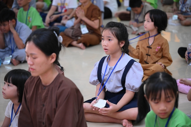 Khoá tu thiếu nhi “Em về bên Phật” Lần thứ 66