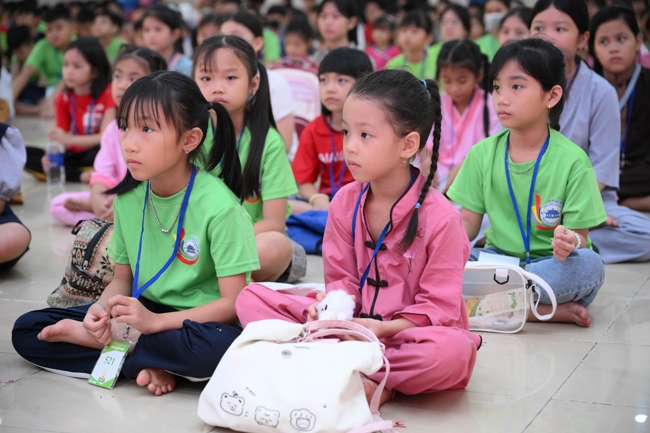 Khoá tu thiếu nhi “Em về bên Phật” Lần thứ 66