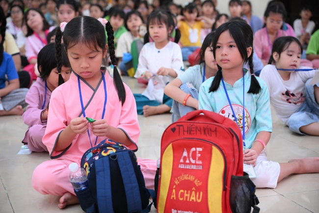 Khoá tu thiếu nhi “Em về bên Phật” Lần thứ 66