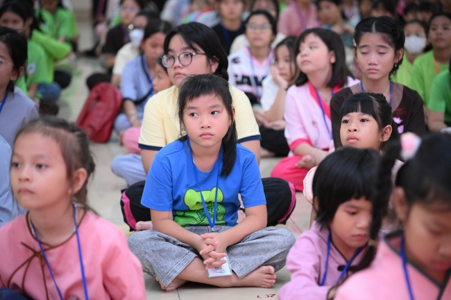 Khoá tu thiếu nhi “Em về bên Phật” Lần thứ 66