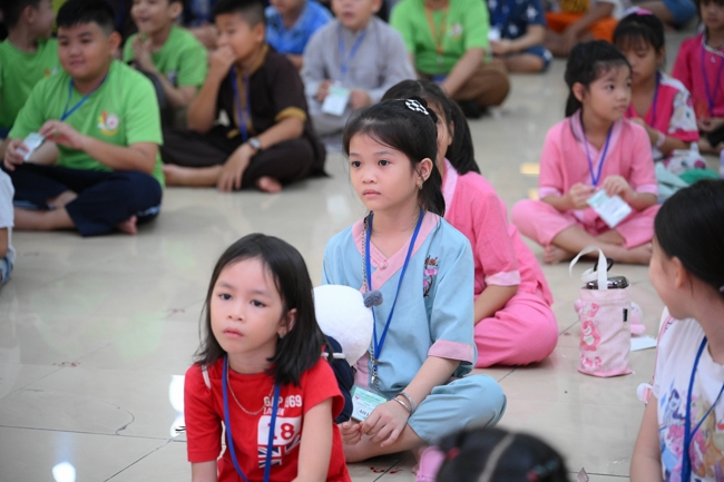 Khoá tu thiếu nhi “Em về bên Phật” Lần thứ 66