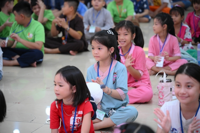 Khoá tu thiếu nhi “Em về bên Phật” Lần thứ 66