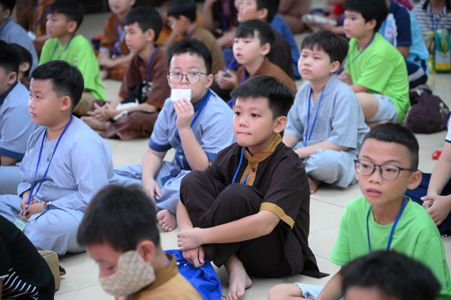 Khoá tu thiếu nhi “Em về bên Phật” Lần thứ 66