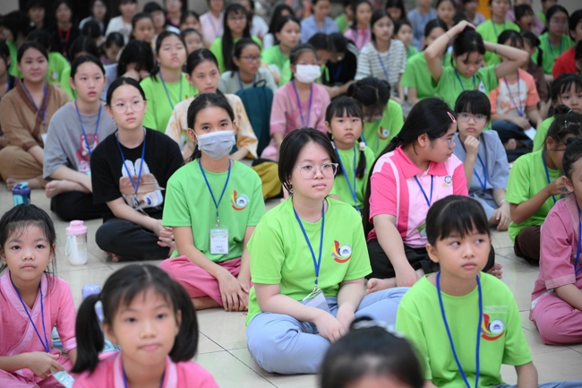 Khoá tu thiếu nhi “Em về bên Phật” Lần thứ 66