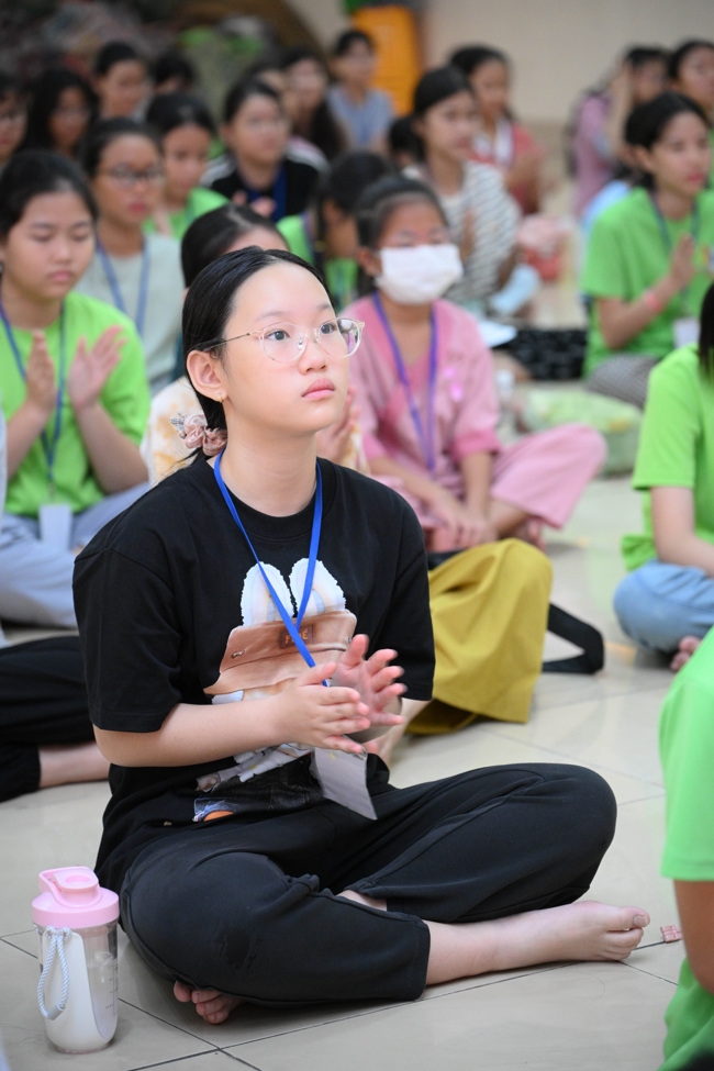 Khoá tu thiếu nhi “Em về bên Phật” Lần thứ 66