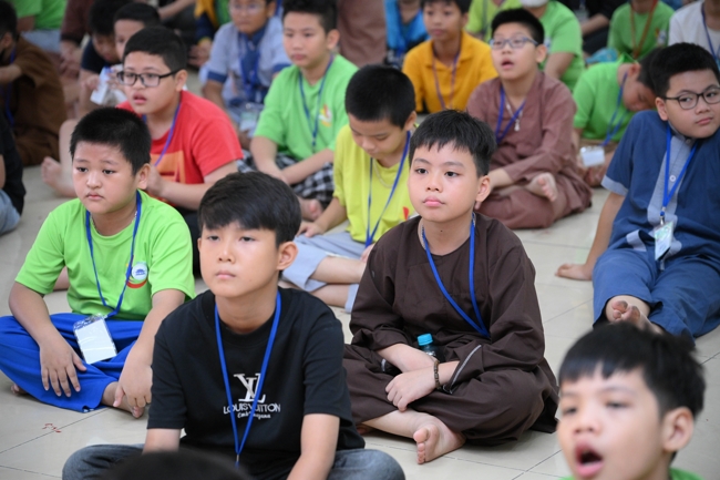 Khoá tu thiếu nhi “Em về bên Phật” Lần thứ 66