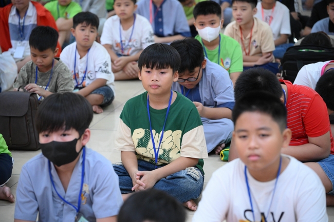 Khoá tu thiếu nhi “Em về bên Phật” Lần thứ 66