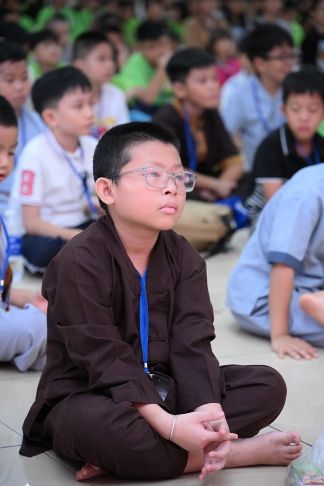 Khoá tu thiếu nhi “Em về bên Phật” Lần thứ 66