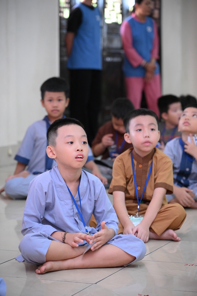 Khoá tu thiếu nhi “Em về bên Phật” Lần thứ 66