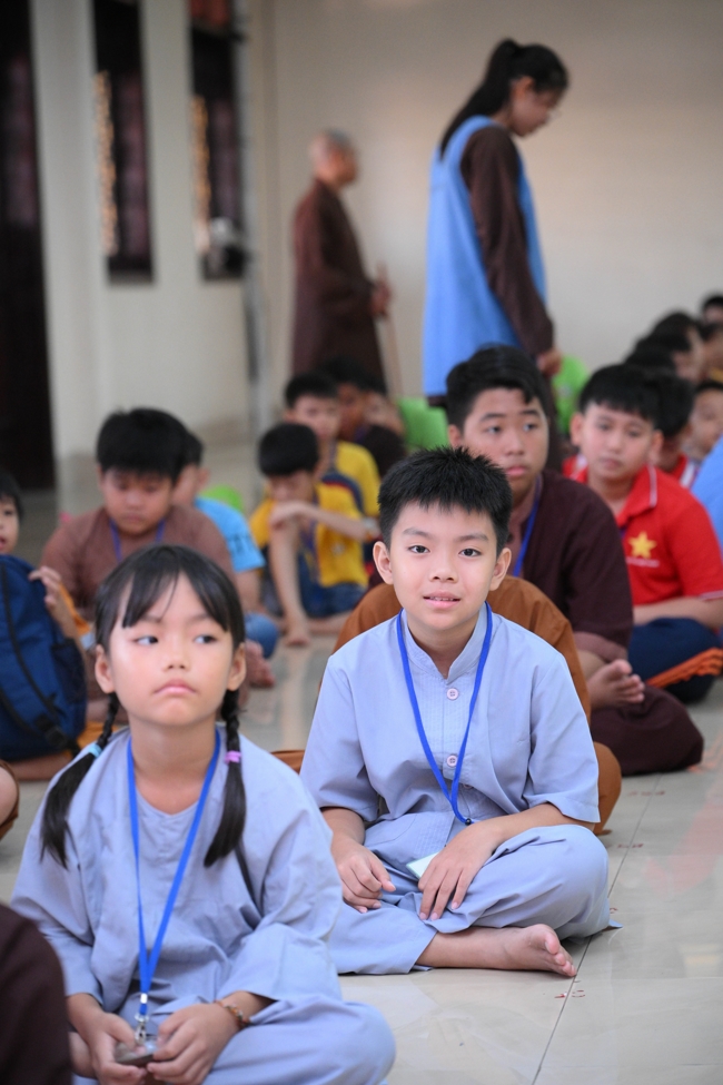 Khoá tu thiếu nhi “Em về bên Phật” Lần thứ 66