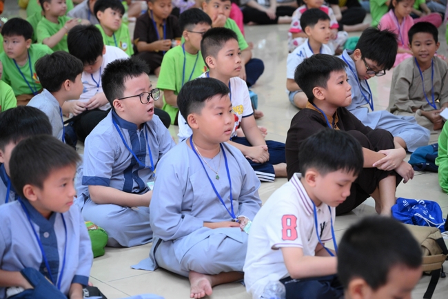 Khoá tu thiếu nhi “Em về bên Phật” Lần thứ 66