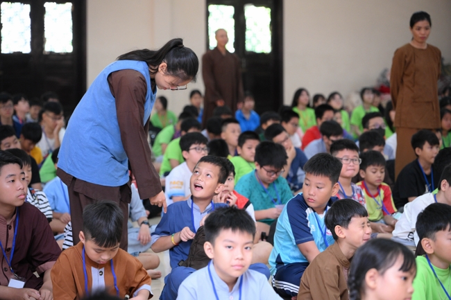 Khoá tu thiếu nhi “Em về bên Phật” Lần thứ 66