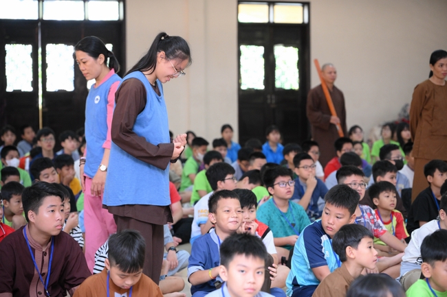 Khoá tu thiếu nhi “Em về bên Phật” Lần thứ 66